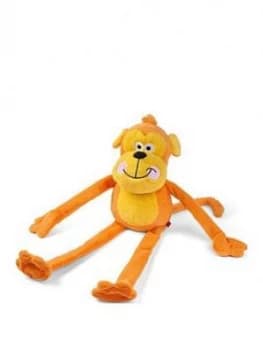 Zoon Jumbo Cheeky Monkey Plush Dog Toy