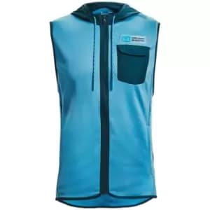 Under Armour After Storm Hooded Vest Mens - Blue
