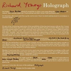 Richard Youngs - Holograph