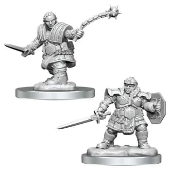 D&D Nolzur's Marvelous Unpainted Miniatures (W16) - Dwarf Fighter Female