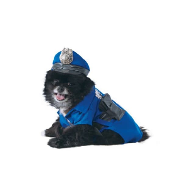Bristol Novelty Police Dog Costume Blue (S)
