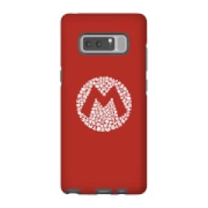 Nintendo Super Mario Mario Items Logo Phone Case - Samsung Note 8 - Tough Case - Gloss