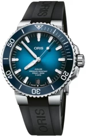 Oris Watch Aquis Date Cal 400 Rubber