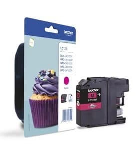 Brother LC123 Magenta Ink Cartridge