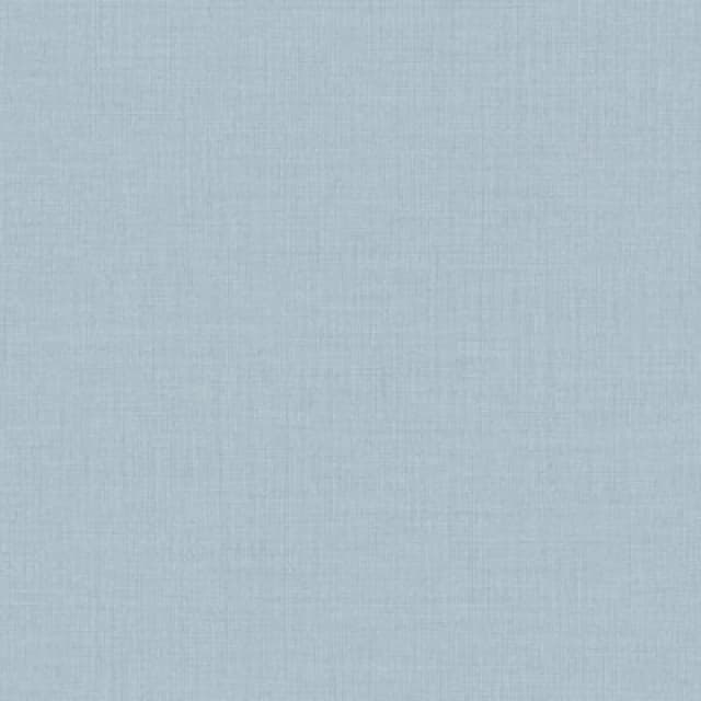 Grandeco Linen Textured Plain Wallpaper, Blue