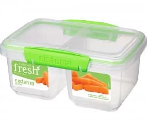 Sistema Split Rectangular 1 litre Container