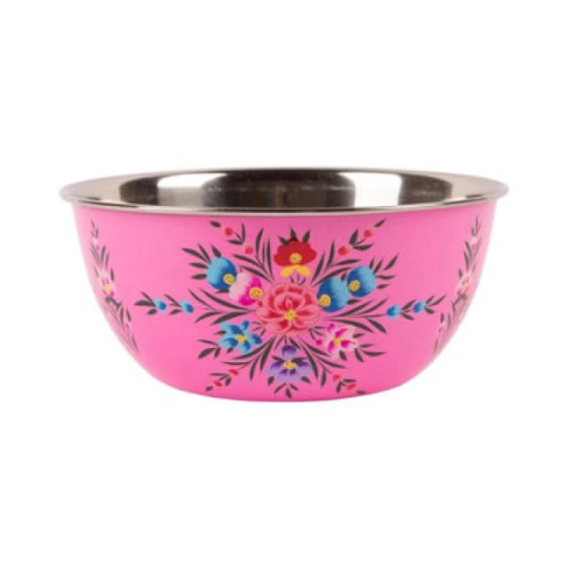 Billycan Picnic Bowl - 21.5Cm - Raspberry Pansy