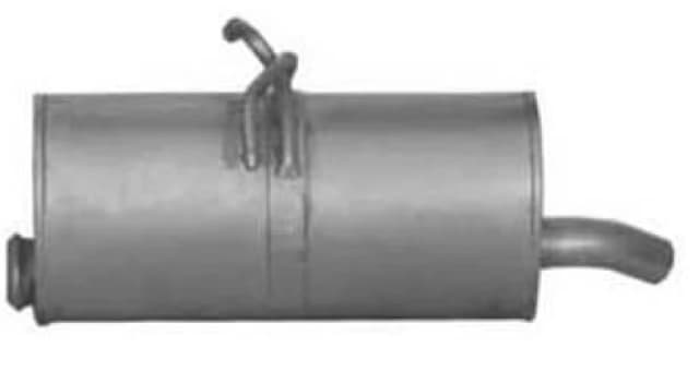 IZAWIT 28.037 Rear silencer Rear End Silencer (3437)