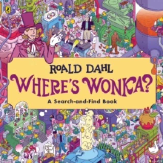 Where's Wonka?: A Search-and-Find Book Paperback / softback