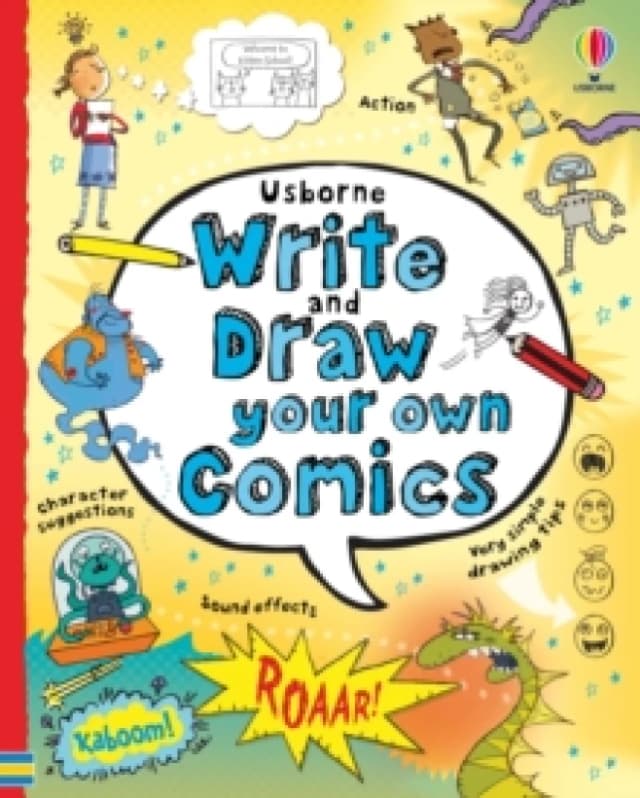 Write and Draw Your Own Comics Spiral bound