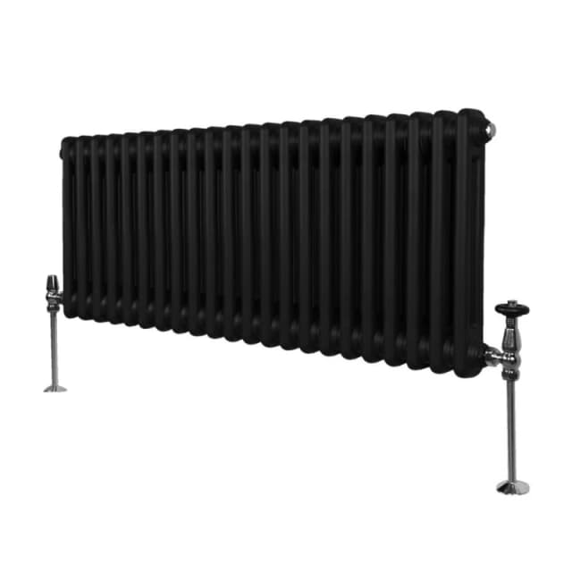 Monstershop Traditional 2 Column Radiator - 300 X 1012Mm - Black 213051