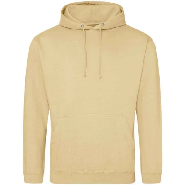 AWDis AWDis Men College Hoodie in Light Sand Size: X-Small Light Sand XS Male 5063527697806
