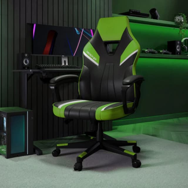 X Rocker Tempest Ergonomic PC Office Gaming Chair - Green 2025237