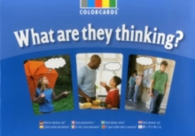 What are They Thinking?: Colorcards Cards