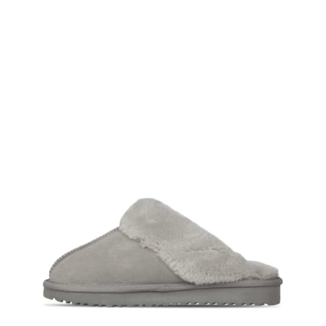 Jack Wills Mule Slippers Ladies Grey female 3 (36)