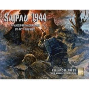 Panzer Grenadier Saipan 1944 Board Game