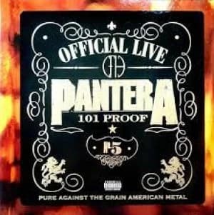 Official Live 101 Proof by Pantera Vinyl Album