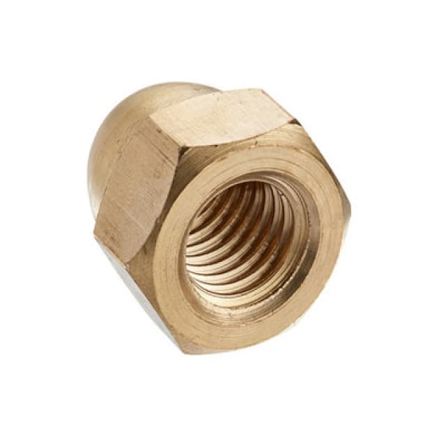 Unifix Brass Dome Nuts Din 1587 - M8 X 1.25 - Q601587000800000000