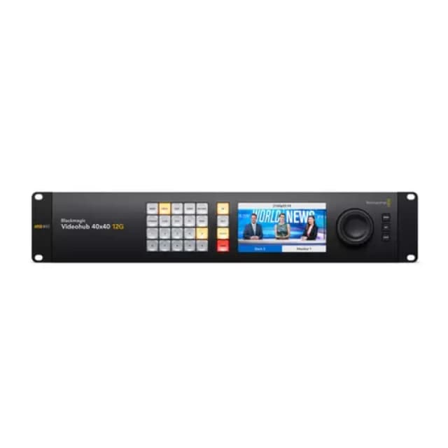 Blackmagic Design Blackmagic Design Videohub 40x40 12G BNC VHUBSMAS12G4040