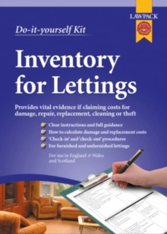 Lawpack Inventory for Lettings DIY Kit Kit