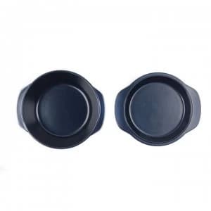 Russell Hobbs Glass Casserole Dish With Lid - Black