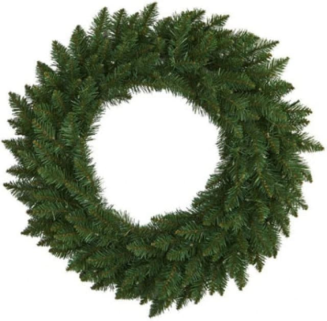 Shatchi 55cm Imperial Pine Green Christmas Wreath Green