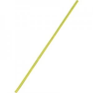 Heatshrink wo adhesive Yellow green 12mm Shrinkage31 Sold by the metre