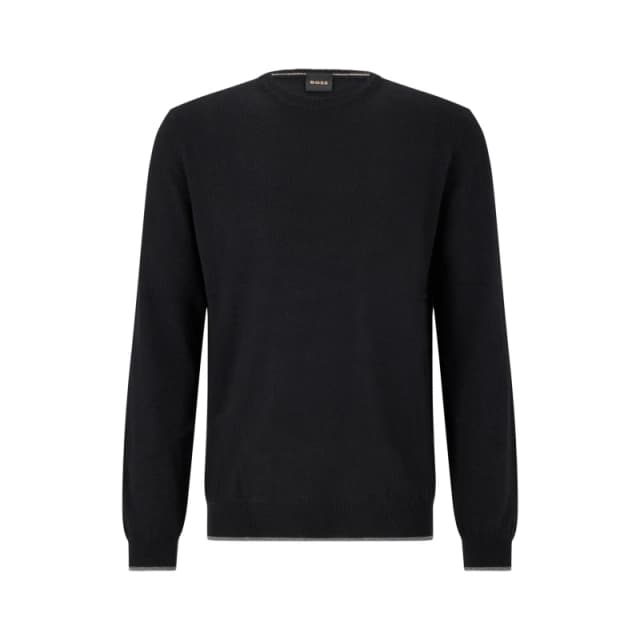 Boss Mens T-Borello Crew Sweatshirt Black male M
