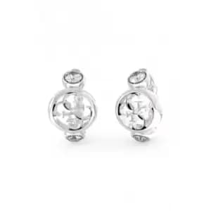 Ladies Perfect Illusion Silver Earrings UBE03373RH