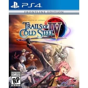 The Legend of Heroes Trails of Cold Steel 4 PS4 Game