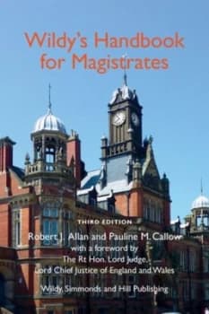 Handbook for Magistrates by Robert J Allan Paperback