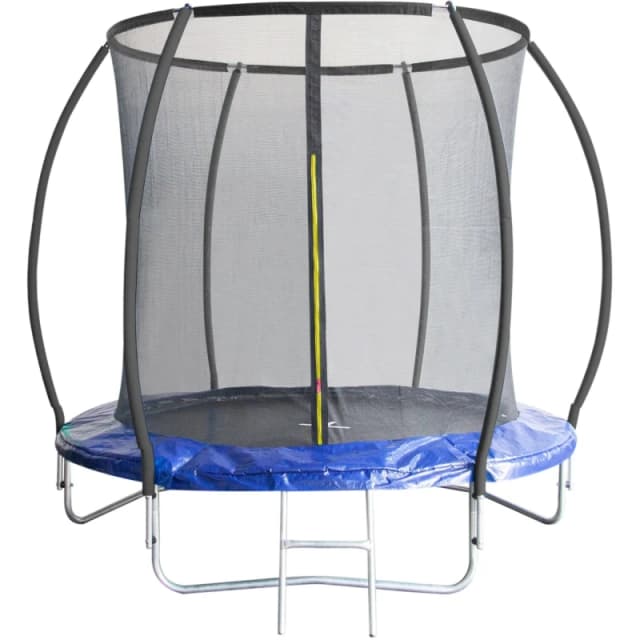 Artemis Home Leapfrog 8FT or 244cm Round Outdoor Trampoline with Blue Padding Blue Unisex