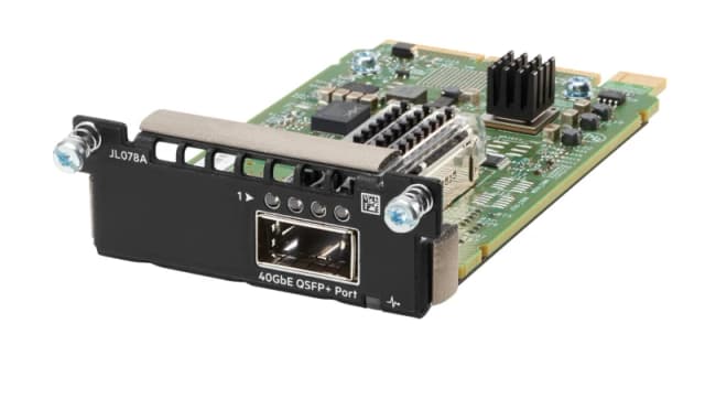 HP Enterprise HPE Aruba Networking 3810M/2930M 1-port QSFP+ 40GbE Module JL078A