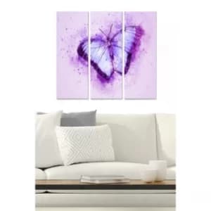 MDF2265010 Multicolor Decorative MDF Painting (3 Pieces)