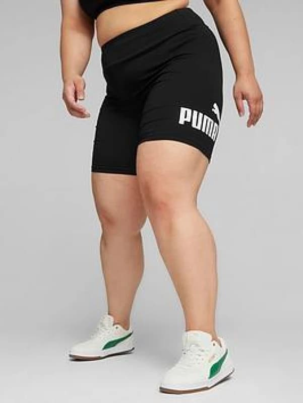 Puma Essentials Logo Cycling Shorts Ladies - Black 12