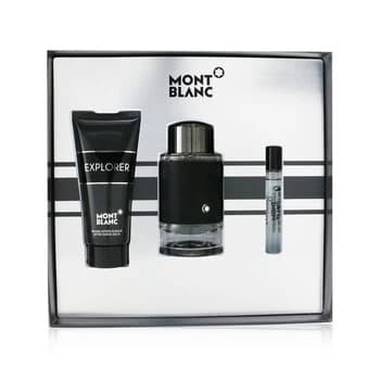 Mont Blanc Explorer Coffret: Eau de Parfum 100ml + Eau de Parfum 7.5ml + Aftershave Balm 100ml 3pcs