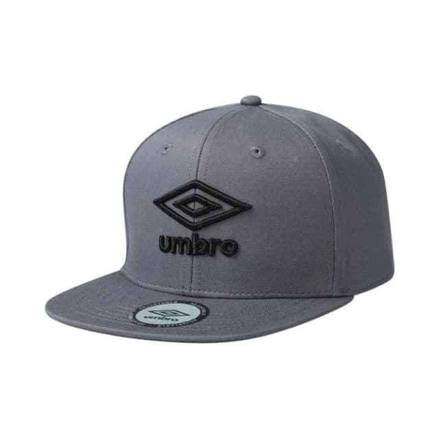 Umbro Womens Flat Snapback Baseball Cap in Grey Grey Female One Size
