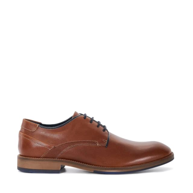 Dune London Dune London Men 'Bridon' Leather Derbies in Tan Size: 6 Tan 6 Male 5050808445867