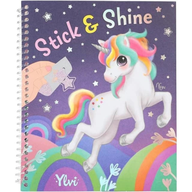 TOPModel Ylvi Colouring Book Stick & Shine Multi