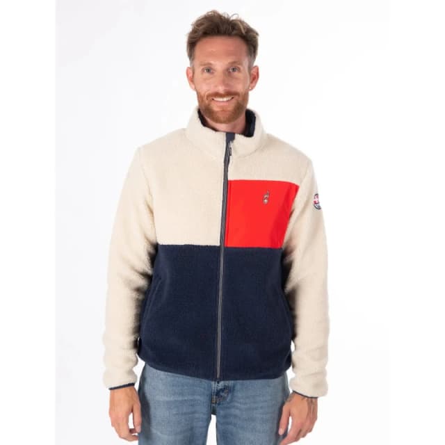 Sherpa Jacket Aulp Vogue Bleu Male XL