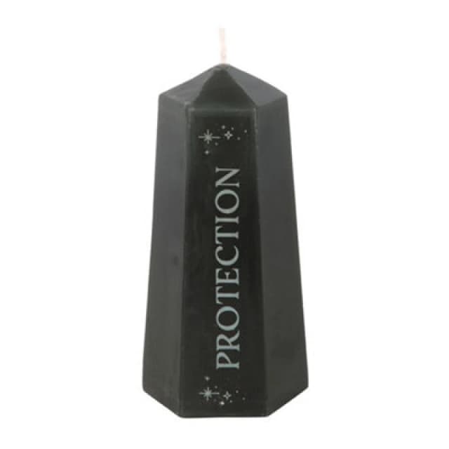 Something Different Something Different Protection Crystal Candle in Black One Size Unisex 5063652532911