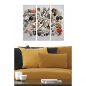 MDF1327416 Multicolor Decorative MDF Painting (3 Pieces)