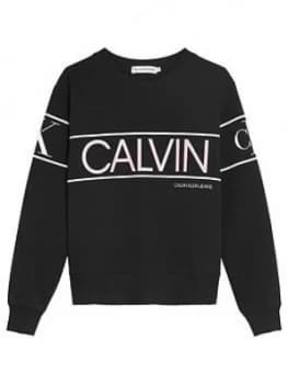 Calvin Klein Jeans Girls Logo Sweat