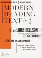 modern reading text in 4 4 for all instruments