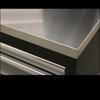 Sealey Superline Pro Stainless Steel Worktop MSS System 2.04m