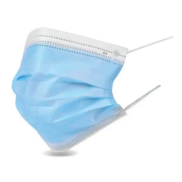 Unbranded Beeswift Type 1 3-Ply Surgical Mask Blue (Pack of 2000) Blue CM1780CT