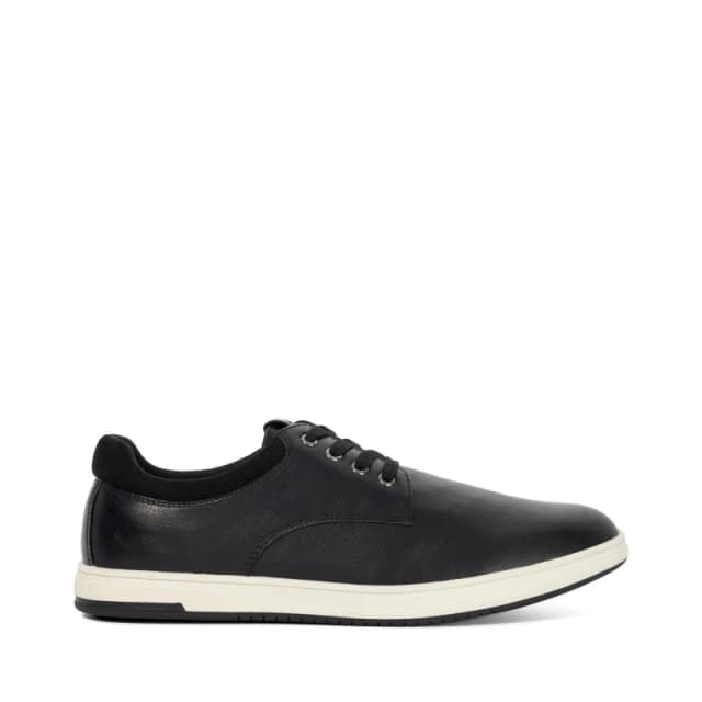 Dune London Tamsen Lace Up Trainers Black male UK 6
