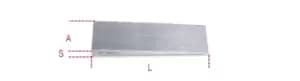 Beta Tools 39INOX 100 INOX Stainless Steel Wedge 100mm 000390310
