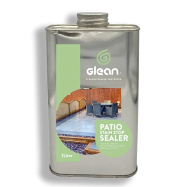 Go Glean Glean Patio Sealer - Stain Stop Solvent Based - 1 Litre