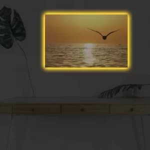 4570DHDACT-048 Multicolor Decorative LED Lighted Canvas Painting